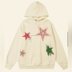 Aelfric Eden Graffiti Line Star Hoodie in size Large